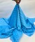 Turquoise Minky Dot Fabric by the Yard, 60" Wide Ultra-Soft Plush Minky Fabric for Baby Blankets, Nursery Decor, Plush Toys & Sewing